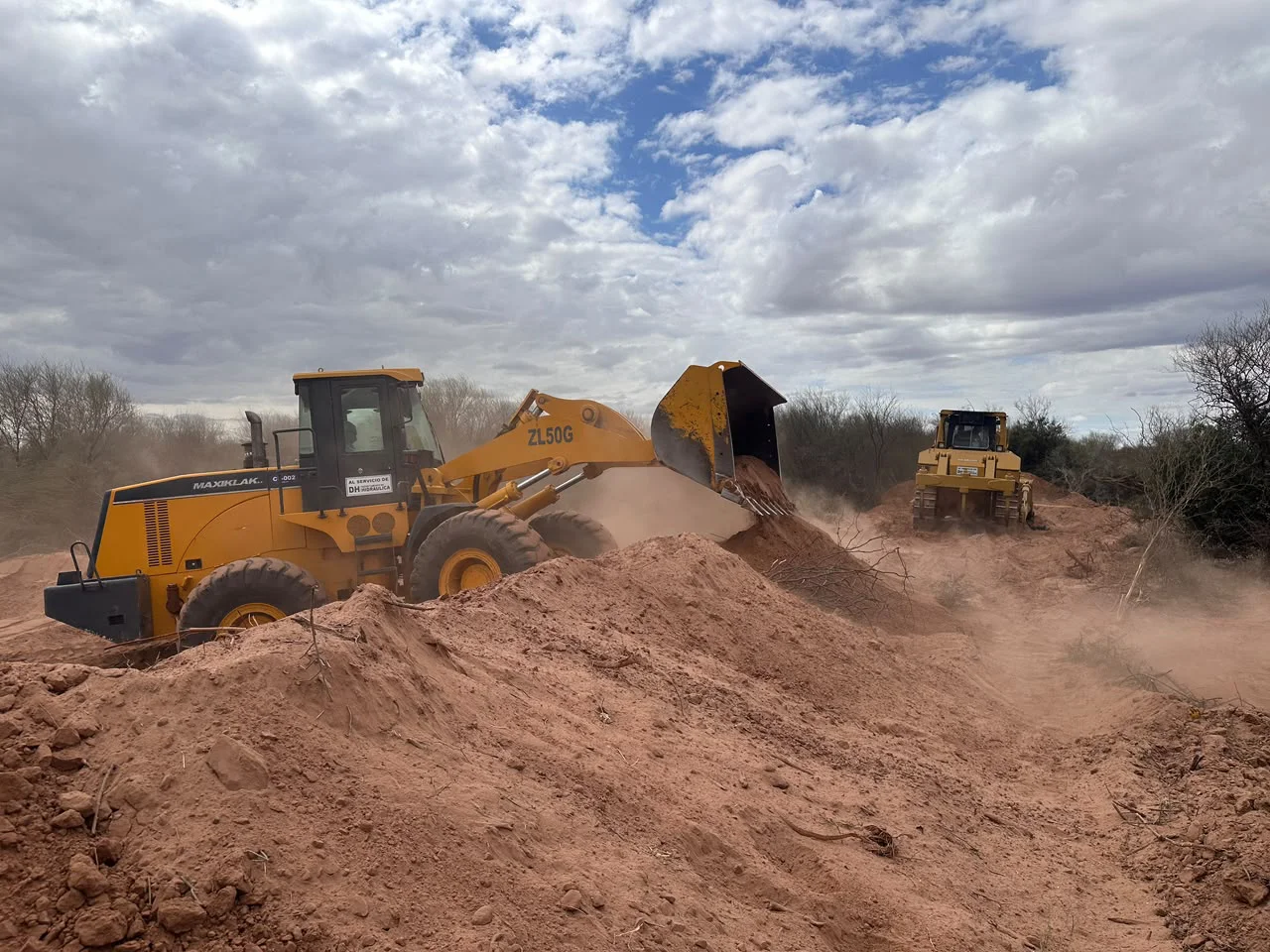 Obras Río Bermejo Caucete