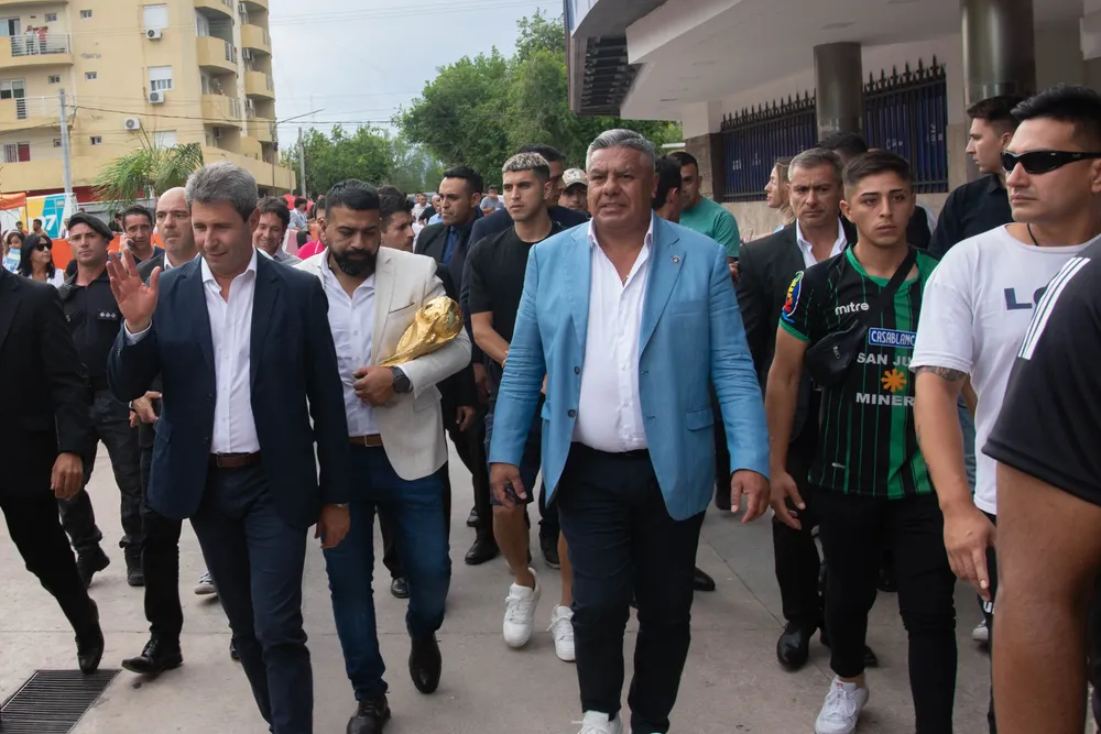 Uñac Chiqui Tapia copa