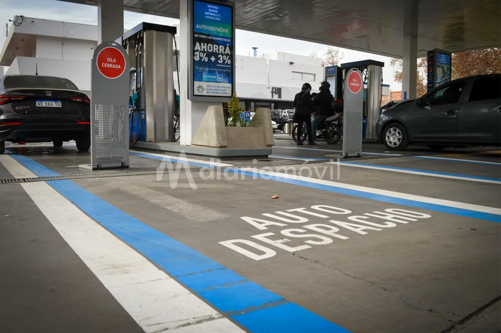 YPF nafta estación autodespacho