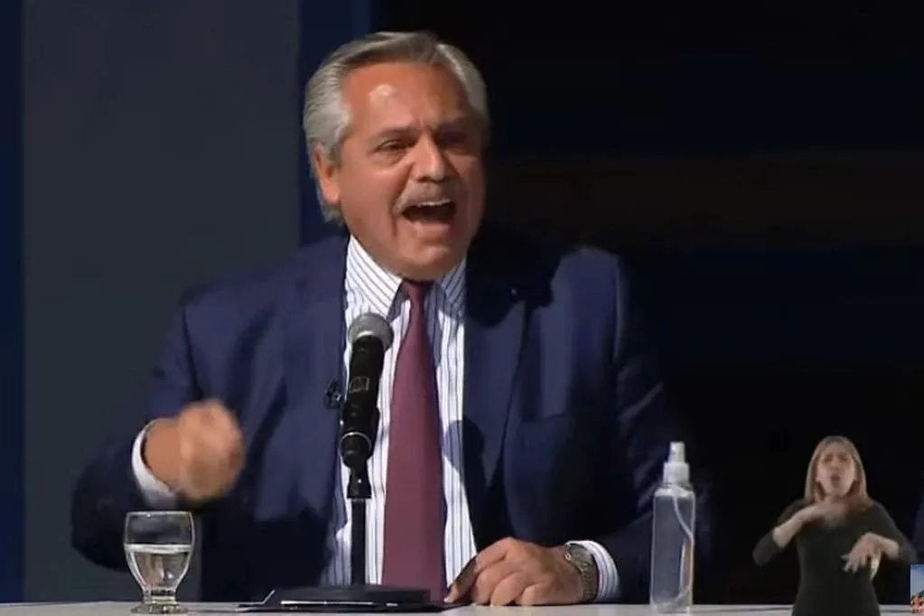 alberto fernández gritando 27272