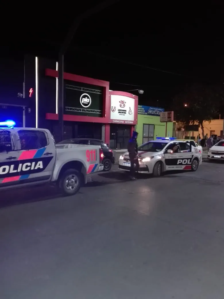 pio boliche policia patrulleros