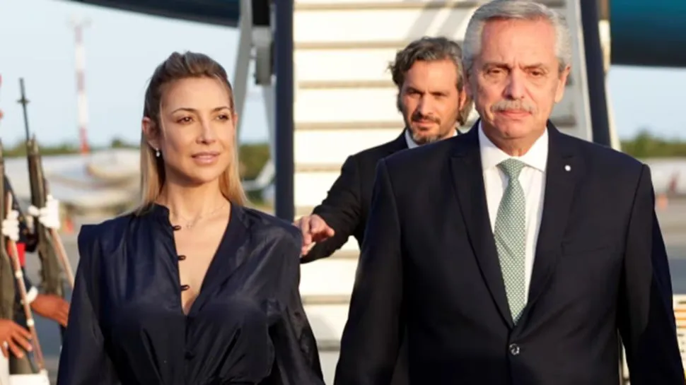 Fabiola Yañez y Alberto Fernández