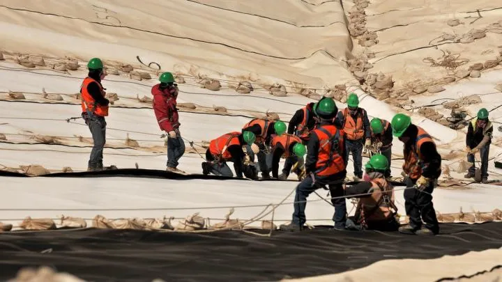 veladero trabajadores
