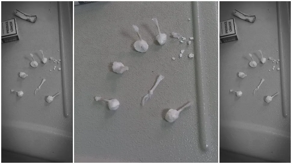 Envoltorios de cocaína