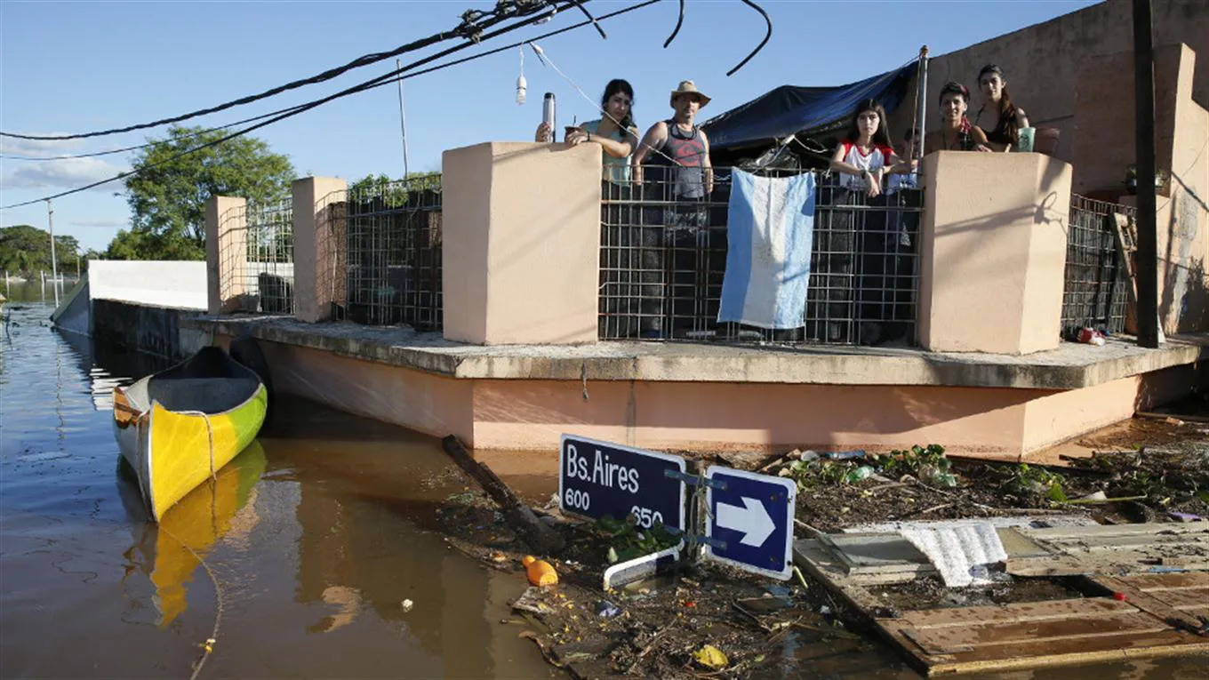 inundación Concordia