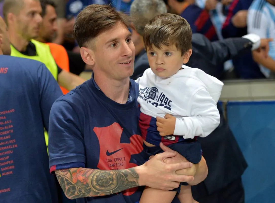 Messi y Thiago