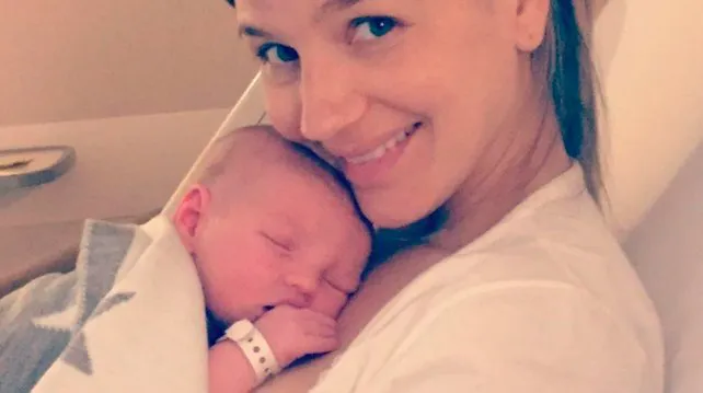 marcela kloosterboer y su hijo