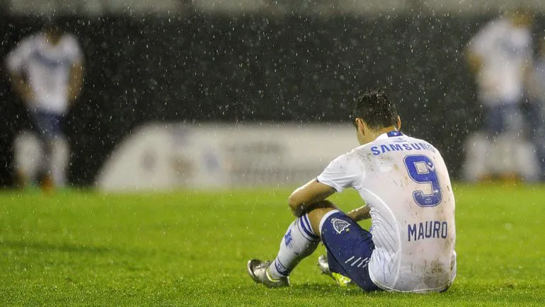 Vélez bajo la lluvia