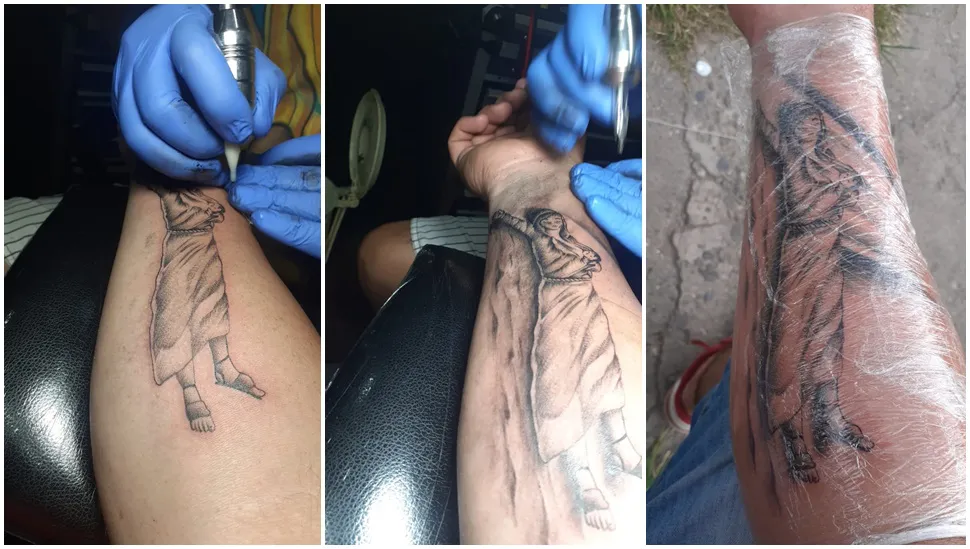 Tatuaje difunta correa