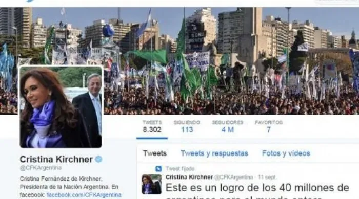 Twitter Cristina