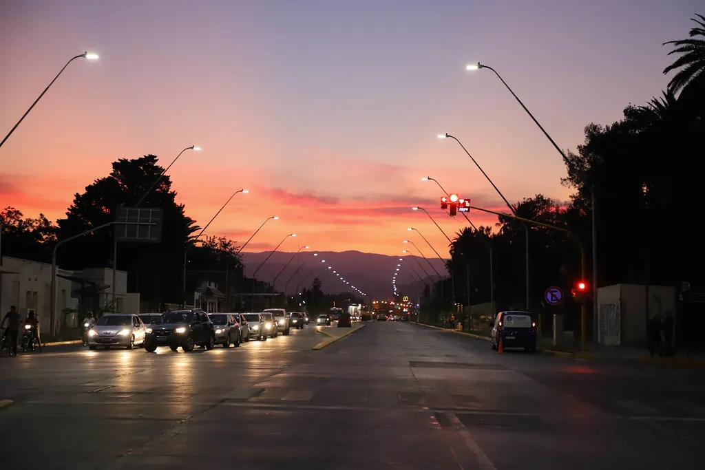 ignacio de la roza avenida atardecer