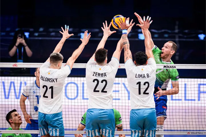 argentina vóley lima eslovenia