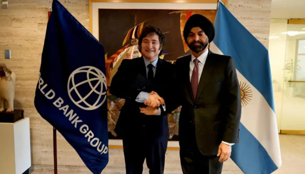 Milei y Banco Mundial
