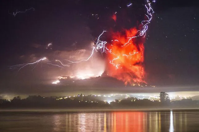 erupción