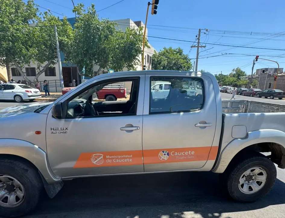camioneta municipalidad de Caucete