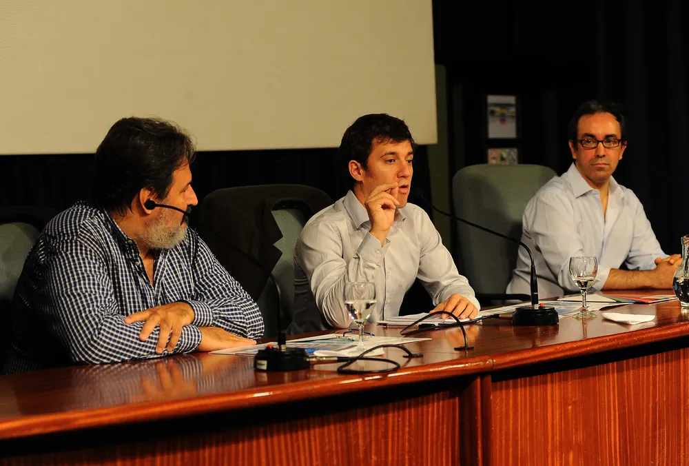 Pablo Rovito Gianni Buono y Adrián Muoyo