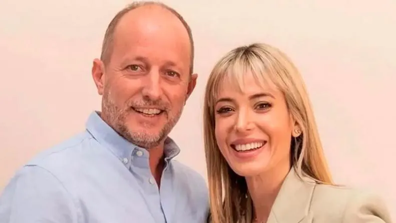 Martín Insaurralde y Jesica Cirio