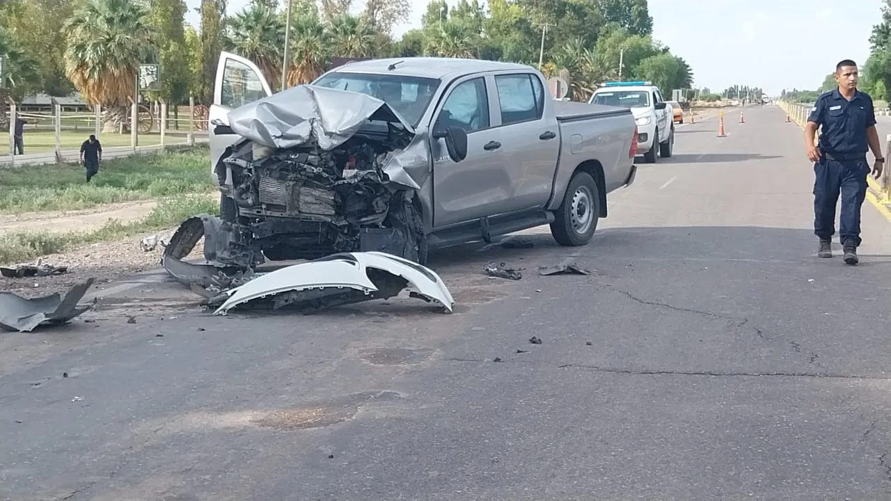 choque hilux ruta 40