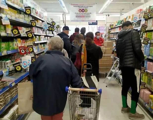 Inflación supermercado consumo góndola