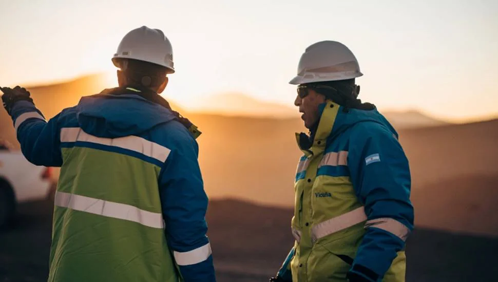 Vicuña trabajadores mineros