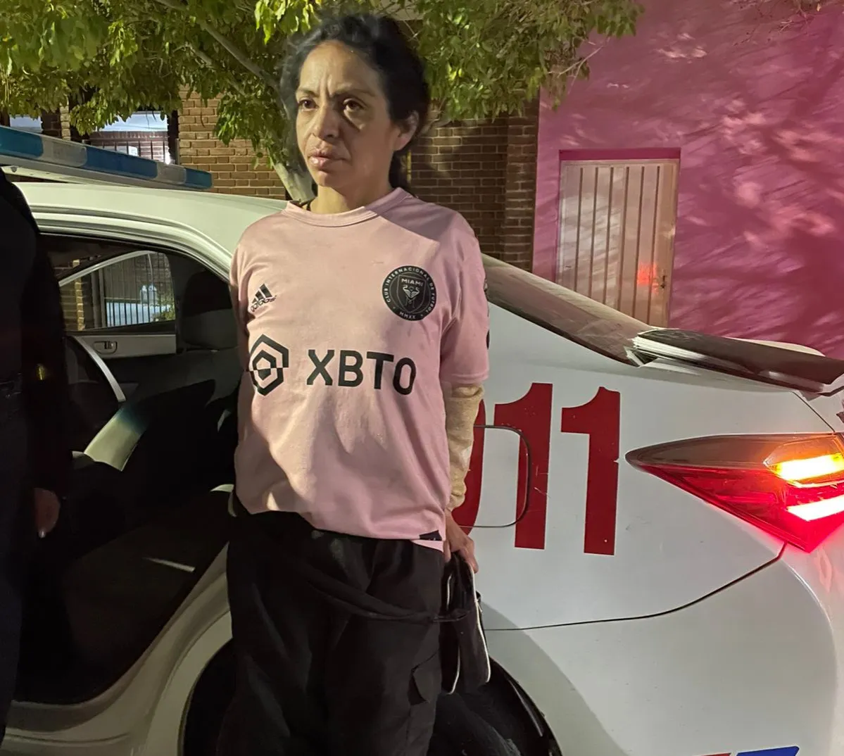 Mujer detenida