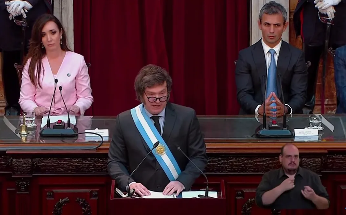 milei en el congreso 3