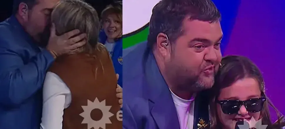 Darío Barassi y su hija