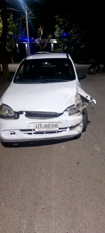 chileno ebrio choque en rawson