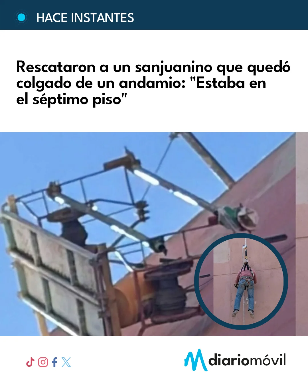 andamio trabajador