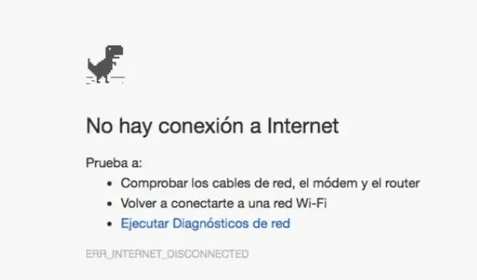 Sin internet