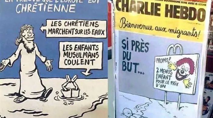 charlie hebdo.aylan kurdi