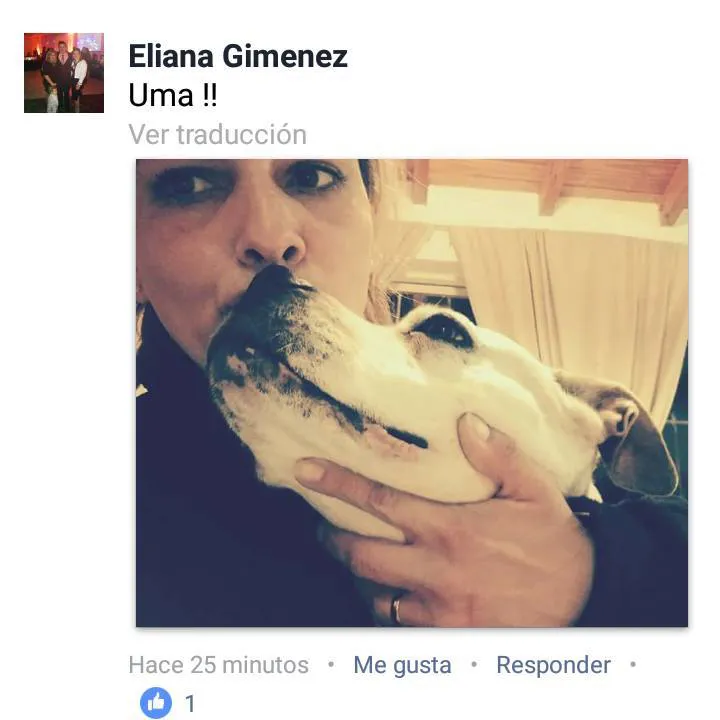 Eliana Gimenez y Uma