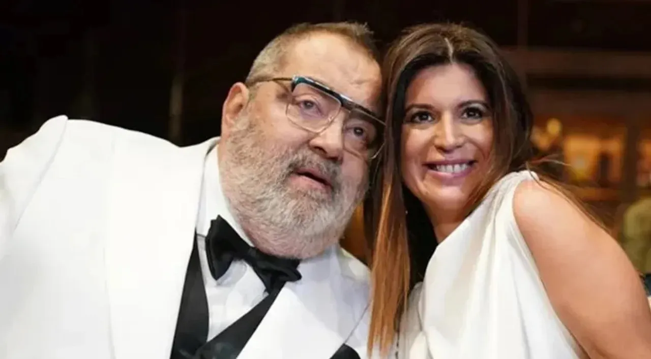 Jorge Lanata y su esposa