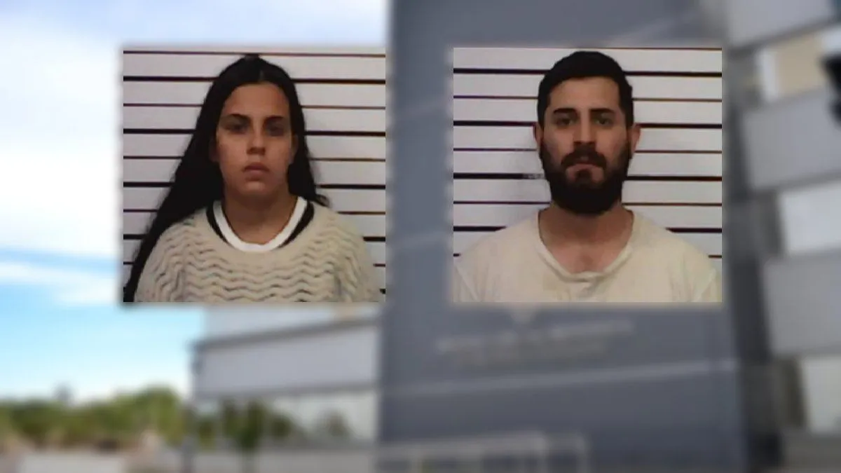 Los padres imputados por el crimen de la pequeña Emma Olguín.