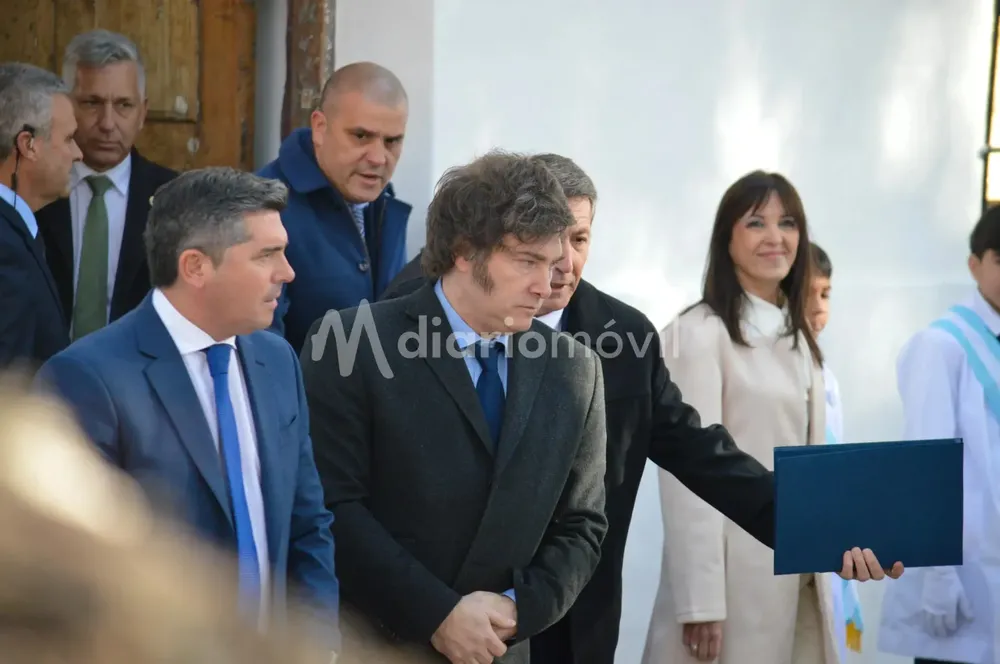 Javier Milei en San Juan junto a Orrego4