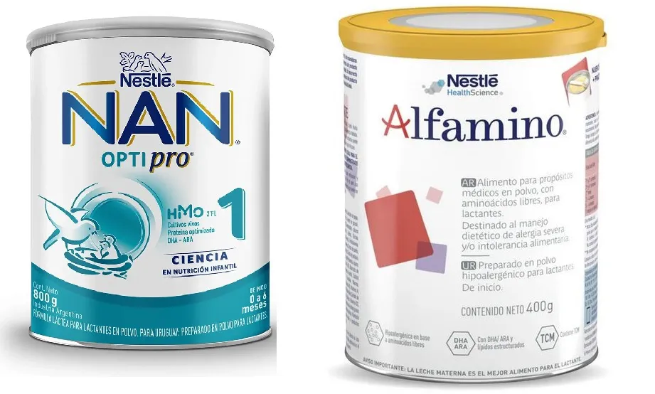 Nestlé lote prohibido