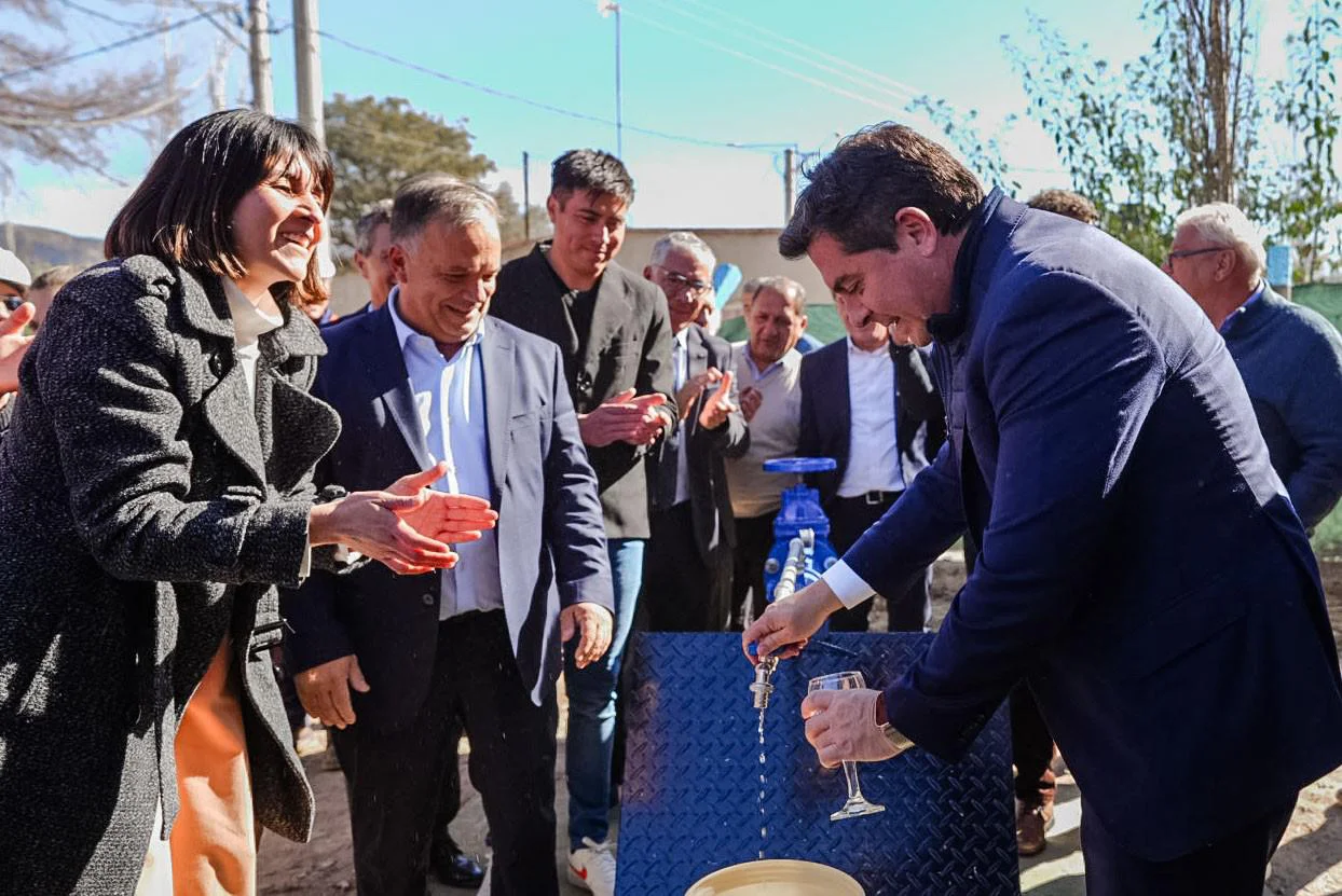 Orrego en Jpachal, agua potable