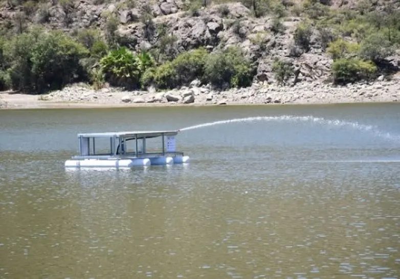 Balsa flotante