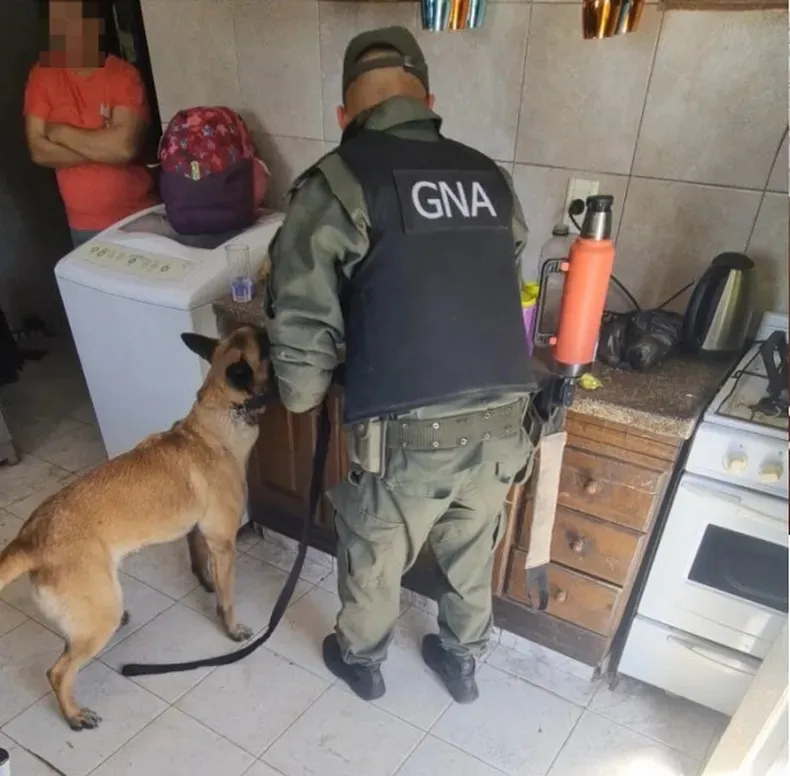 gendarmeria allanamiento