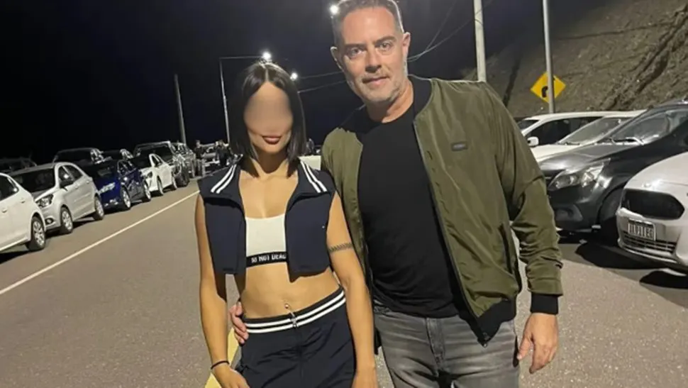 Fabián Peláez y su parej