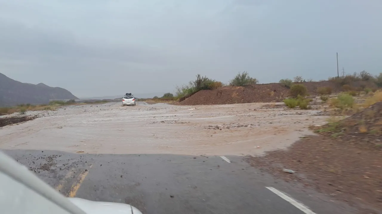 LLUVIA CRECIENTE RUTA 40
