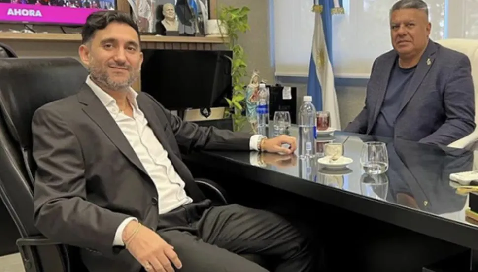 Ariel Vallejos y Chiqui Tapia