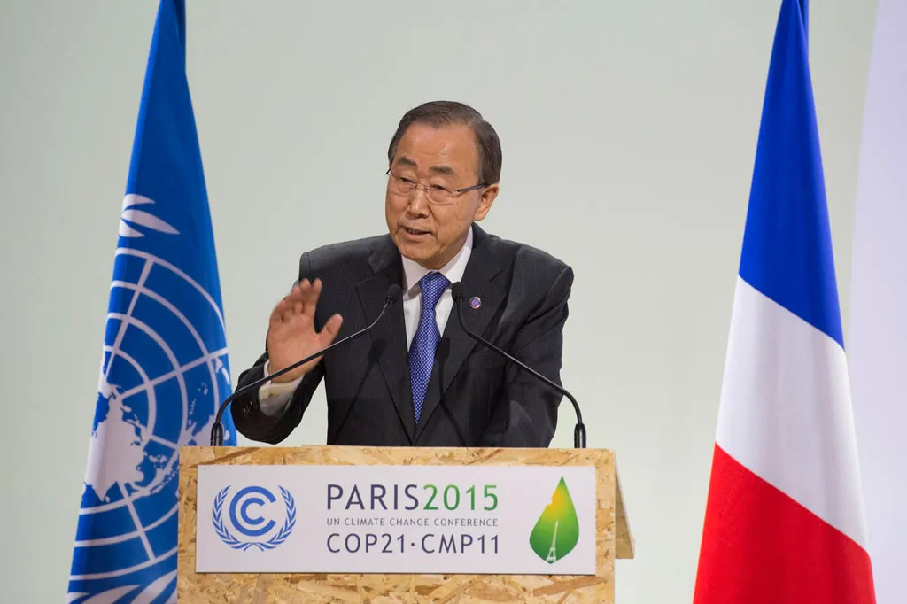 Secretary-General attends/speaks at Opening of High-Level Segment of COP21.