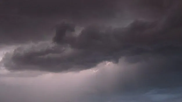 cielo nublado