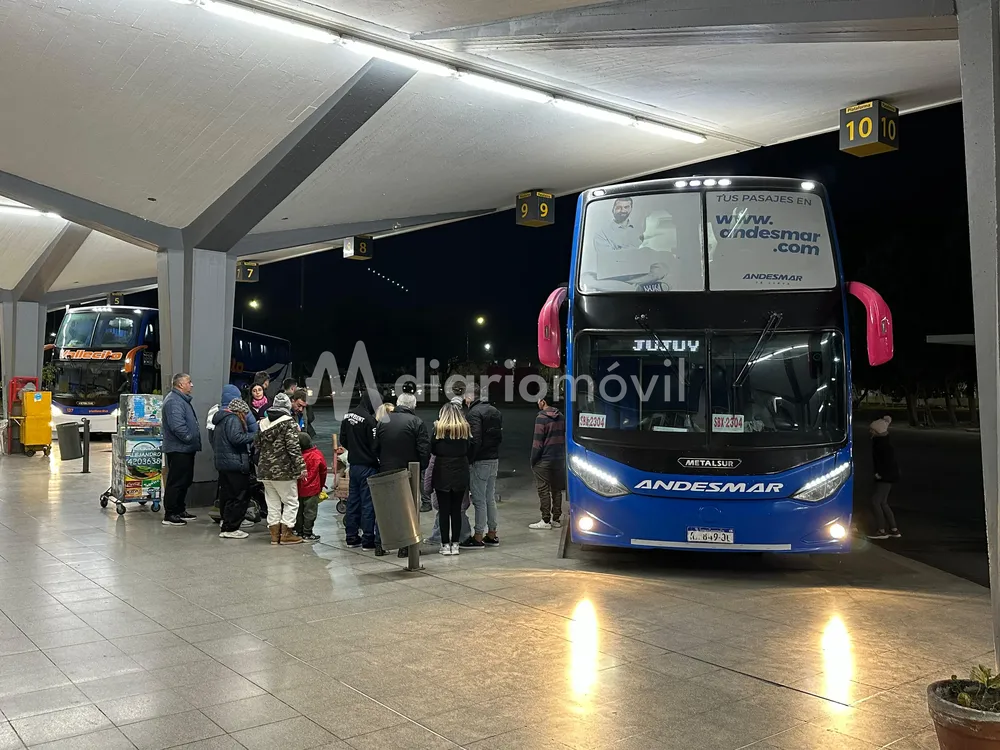 terminal vacaciones colectivos 