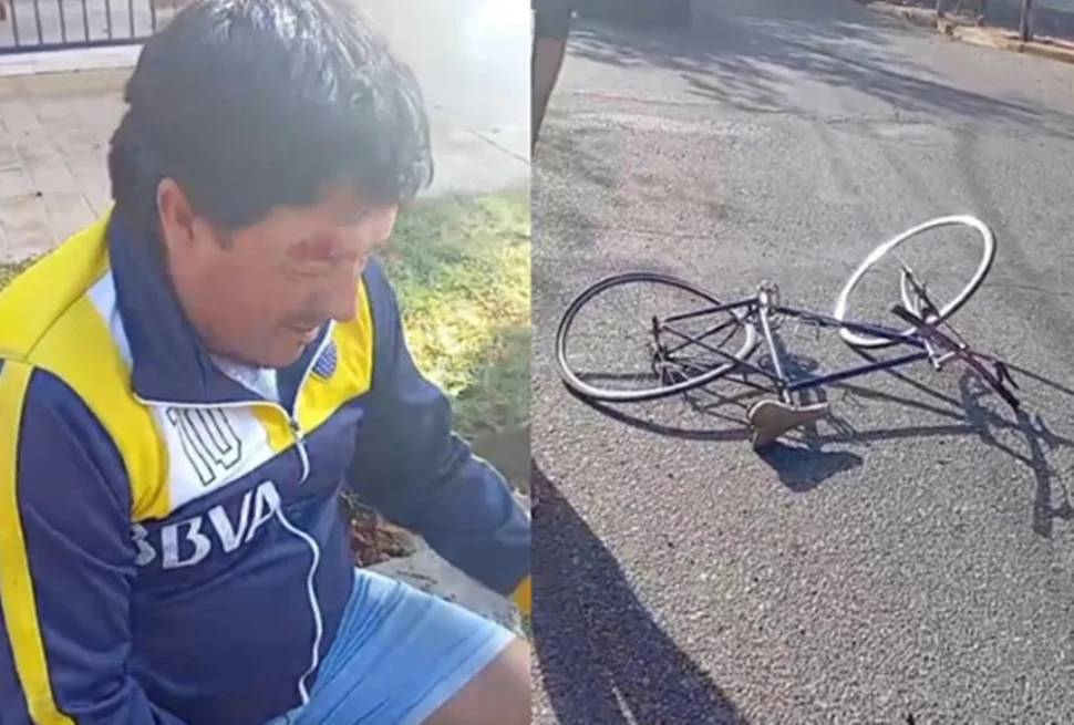 Ciclista atropellado