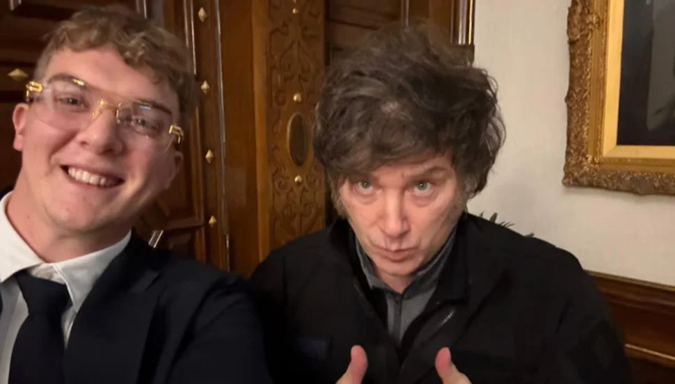 Javier Milei y Haney