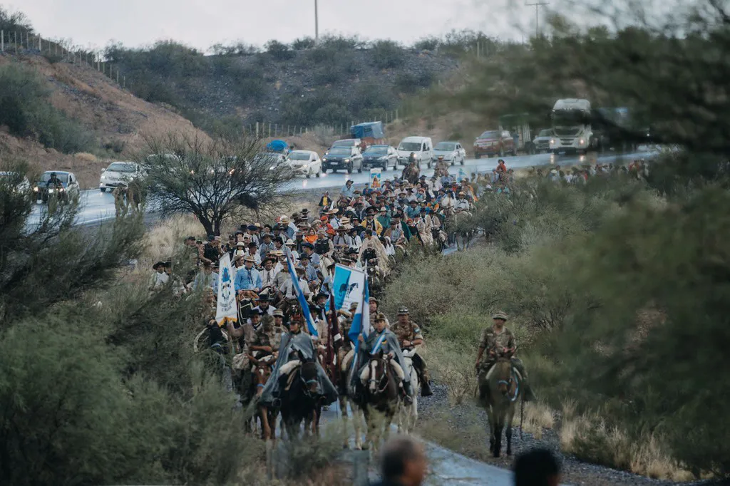 Jineteada cabalgata a la Difunta Correa
