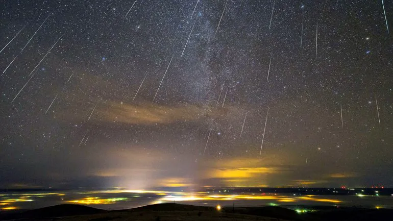 lluvia de estrellas