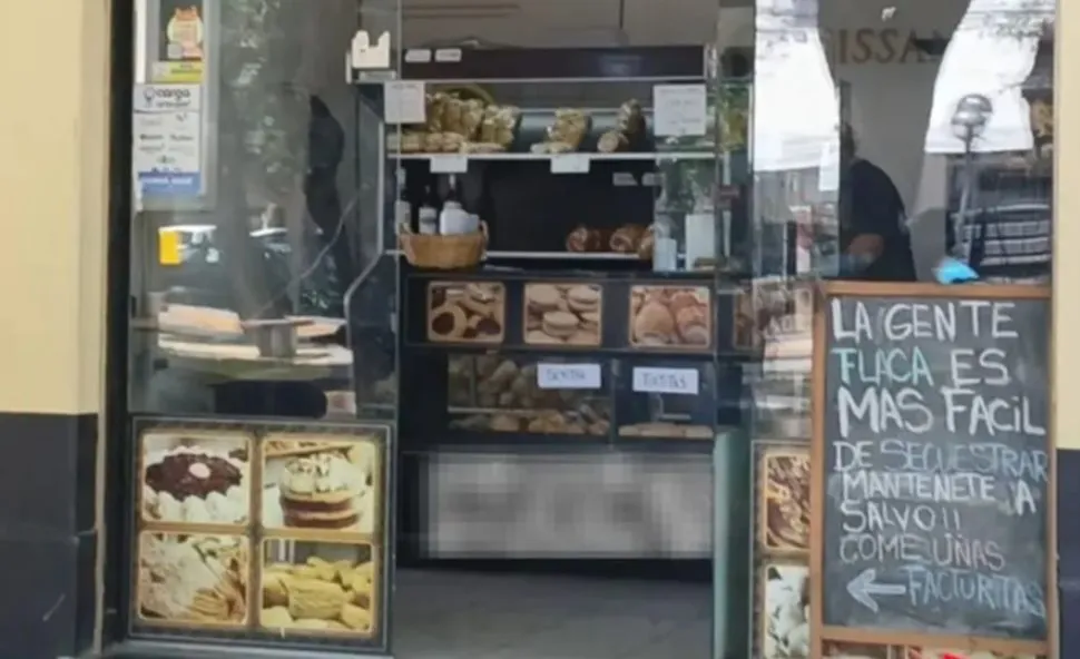 Panadería cartel